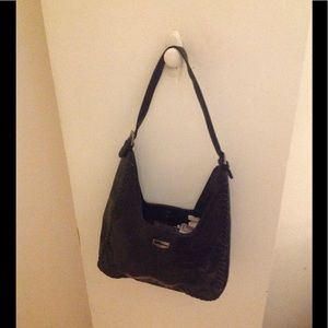 Black leather Purse